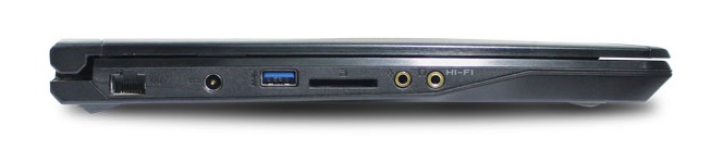 MSI GS40 6QE Port connectivity right