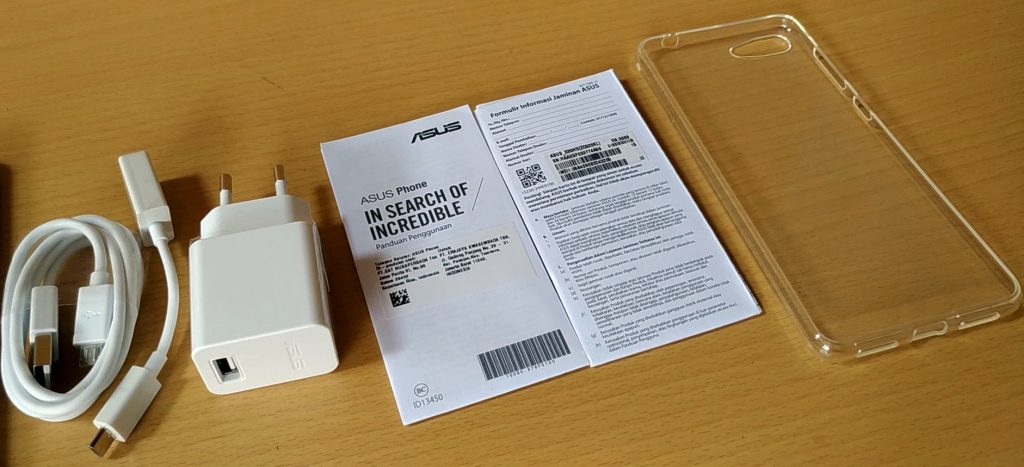 Paket penjualan Asus Zenfone 4 Max ZC520KL