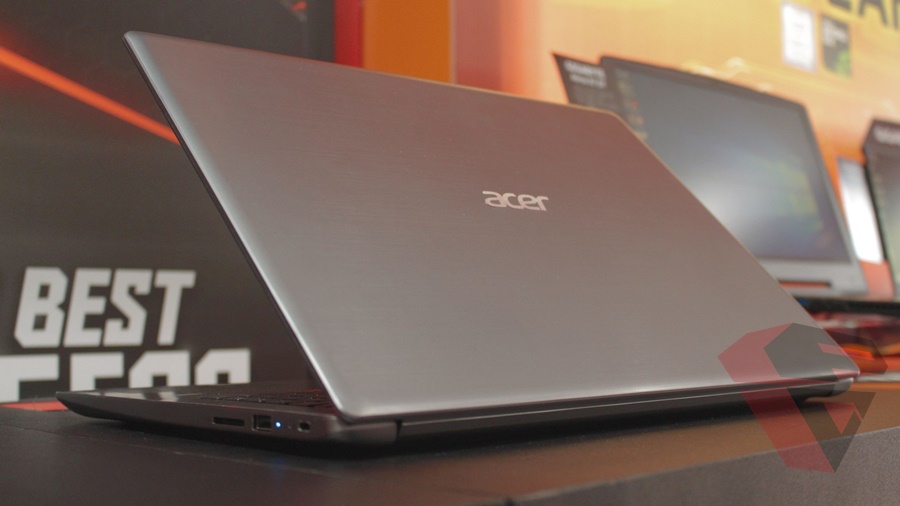 Review Acer Swift 3 Ryzen 7 LID cover design