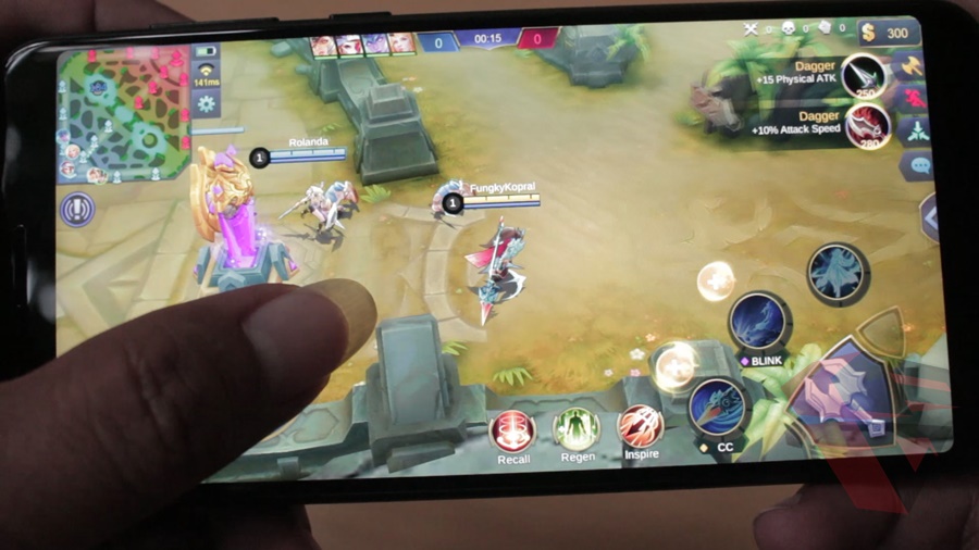 review Zenfone Max Pro M1 - LCD - Outdoor gaming 2