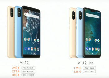 Xiaomi Rilis Smartphone Mi A2 dan Mi A2 Lite