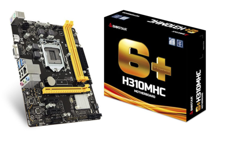 Biostar Rilis Entry-Level Motherboard H310MHC