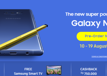Samsung Buka Pre-Order Galaxy Note 9 di Indonesia