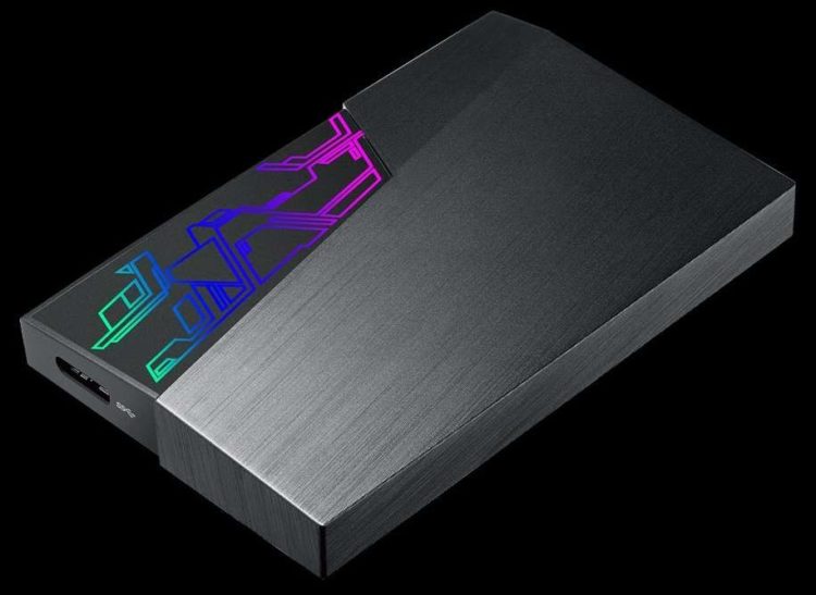 Asus Rilis Hard Disk Eksternal Seri FX dengan Aura Sync RGB