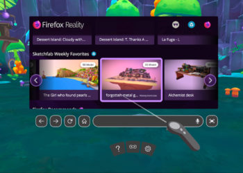 Mozilla Rilis Web Browser VR, Firefox Reality