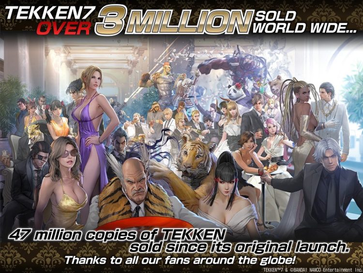 Tekken 7 Telah Terjual Lebih Dari 3 Juta Kopi