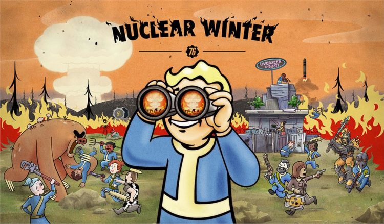 Battle Royal Nuclear Winter Fallout 76 Booming Besar