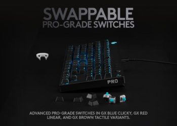 Logitech Hadirkan Mechanical Keyboard Yang Fleksibel dan Compact