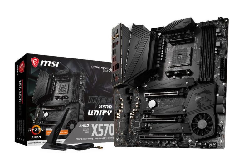 MSI MEG X570 UNIFY, Support AMD Ryzen 3rd Gen Yang Tangguh