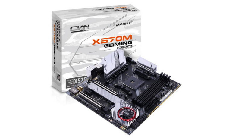 Motherboard Colorful CVN X570M GAMING Pro microATX Dukung AMD Ryzen 3rd Gen