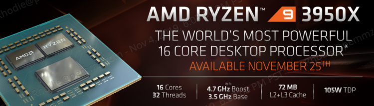 Ryzen 3950X