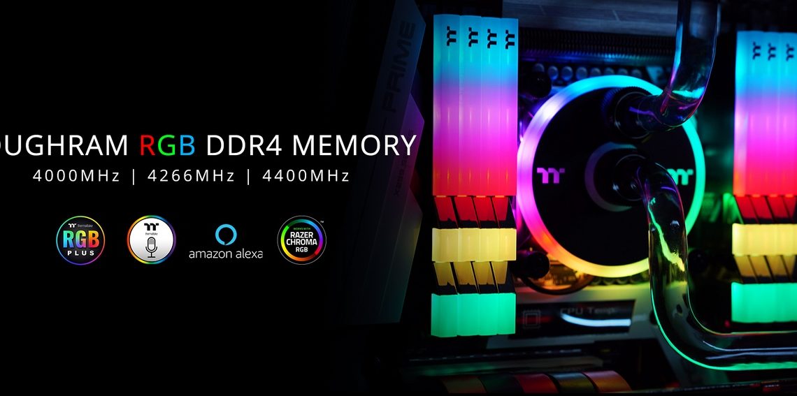 ThermalTake Hadirkan RAM RGB Terbaru 4400MHz Pemmzchannel