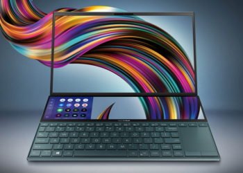 ASUS ZenBook Duo UX481 Punya Tambahan Satu Layar Diatas Keyboard