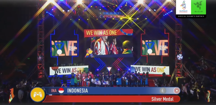 Indonesia Mendapatkan 2 Medali Perak di Sea Games 2019 Esports