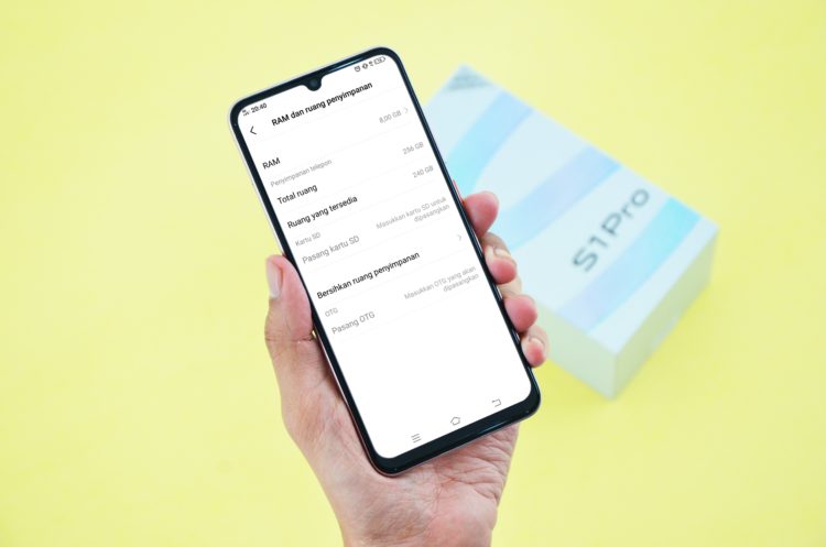 Vivo S1 Pro New Version Hadir Dengan 256GB ROM