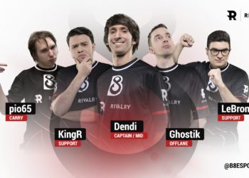 Inilah Roster Tim Esports Kawakan Dendi, B8 Esports