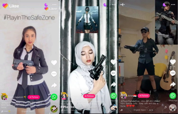 Yuk Ikutan Challenge #PlayInTheSafeZone yang Diadakan Likee dan PUBG MOBILE
