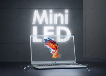 MSI Luncurkan Laptop Pertama di Dunia dengan Layar Mini LED