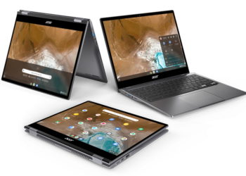 Acer Chromebook Spin 713, Laptop Konvertibel Premium 2K Berbasis Project Athena dari Intel