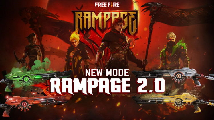 Hadirkan Mode Game Baru Rampage 2.0, Free Fire Bagi-Bagi Bundle dan Gun Skin Gratis