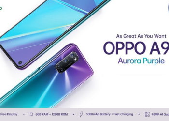OPPO A92 Hadir dengan Warna Baru Aurora Purple yang Lebih Keren