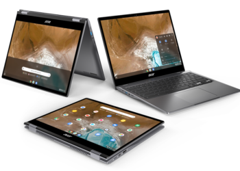 Acer Luncurkan Laptop Konvertibel Premium 2K Chromebook Spin 713 Berbasis Project Athena dari Intel
