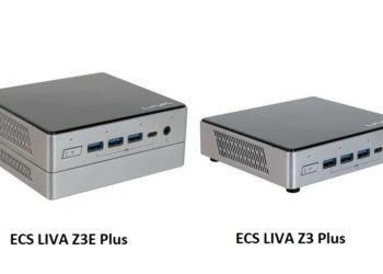 ECS LIVA Z3 Plus dan LIVA Z3E Plus, Dua PC Barebone Desain Mini Performa Kencang