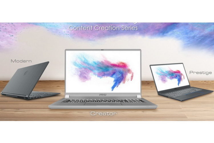MSI Punya Tiga Seri Laptop Content Creation, Apa Bedanya?
