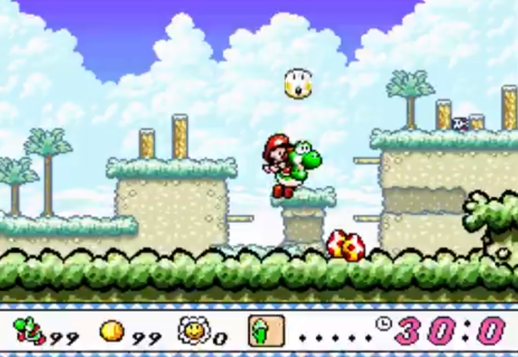 Code Game Lawas Nintendo Bocor? Super Mario ala Yoshi Island?