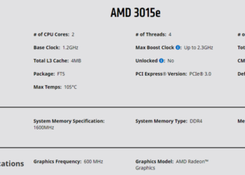 AMD Rilis Prosesor AMD 3015e dan 3020e, Khusus Laptop Low Budget?