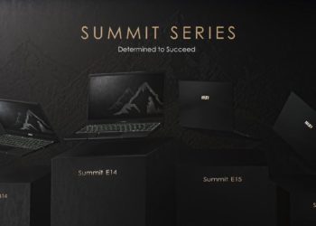 MSI Merilis Summit Series, Laptop Bisnis dengan CPU Intel Tiger-Lake dan IGP Iris Xe