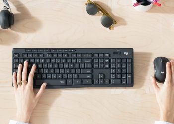 Logitech MK295 Silent Wireless Combo Bikin Suara Ketik dan Klik Jadi 90% Lebih Hening