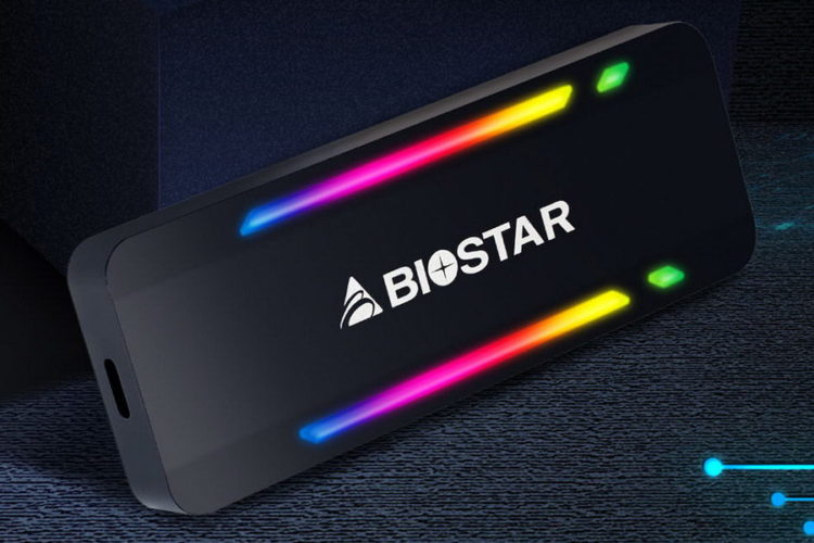 BIOSTAR Luncurkan SSD Portabel seri P500 dengan Backlight RGB