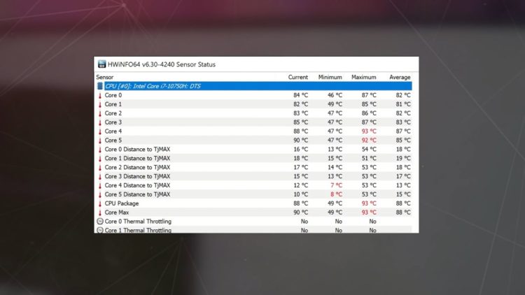 CPU Temp