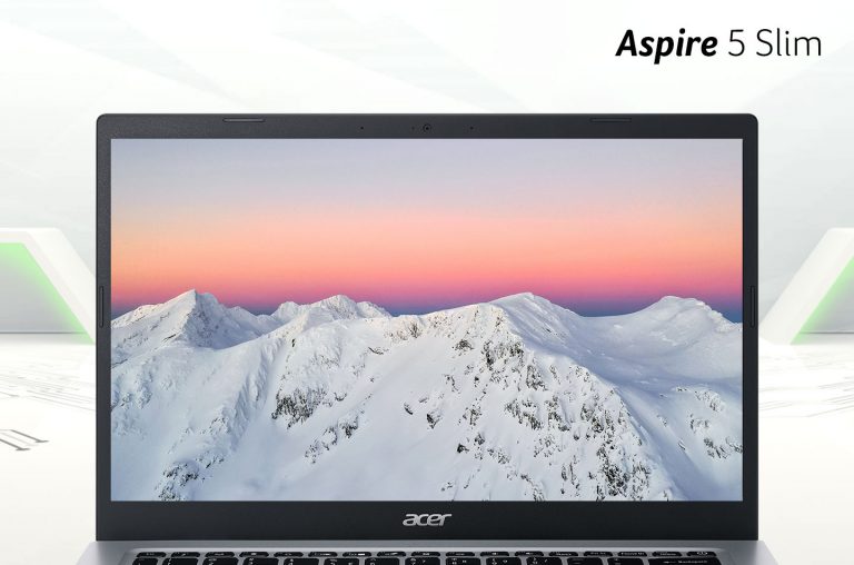Tampilan Layar Acer Aspire Slim 5 