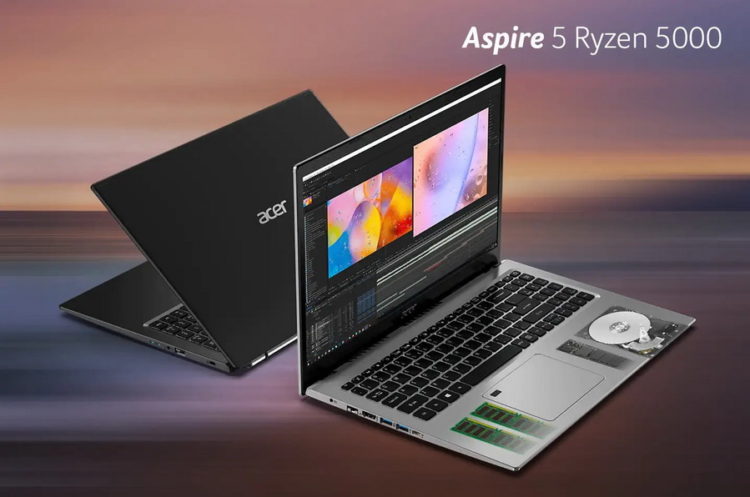 Murah, Acer Aspire 5 Ryzen 5000 Cuma 7 Jutaan