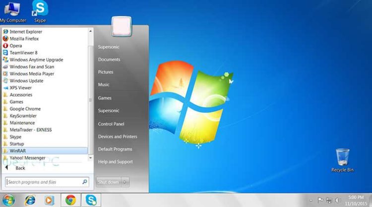 Windows 7 menjadi sejarah Microsoft Windows yang paling banyak digunakan.