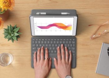 Logitech Combo Touch Sasar Pengguna iPad Air