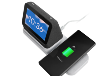 Lenovo Smart Clock 2 Pakai Wireless Charging