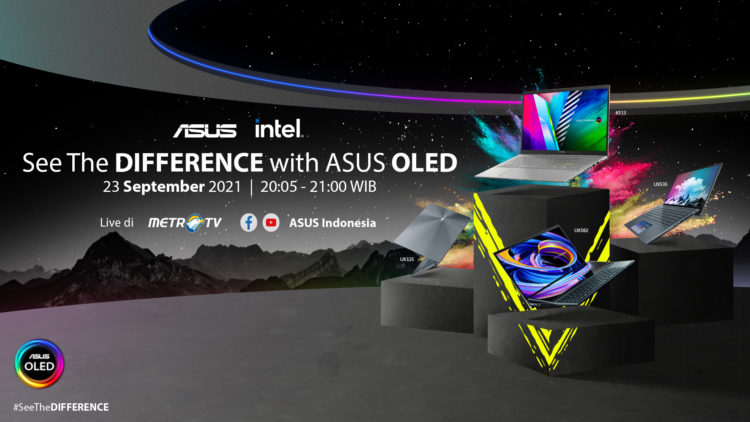 ASUS Luncurkan Laptop dengan Panel OLED