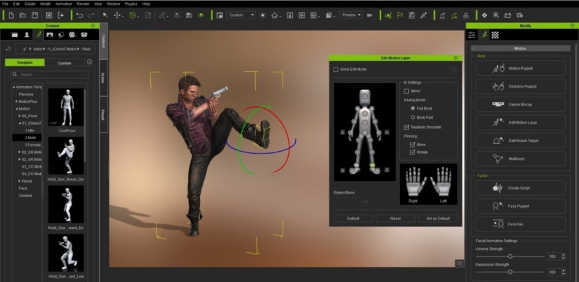 software animasi 3D terbaik 2021, Reallusion iClone