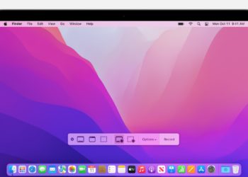 screenshoot di macbook