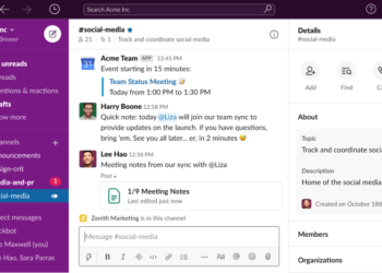 cara mengirim pesan pribadi di slack