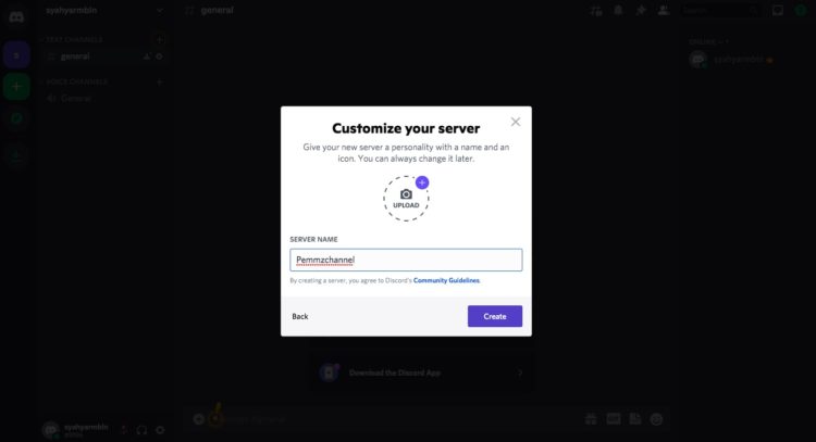 cara membuat server discord