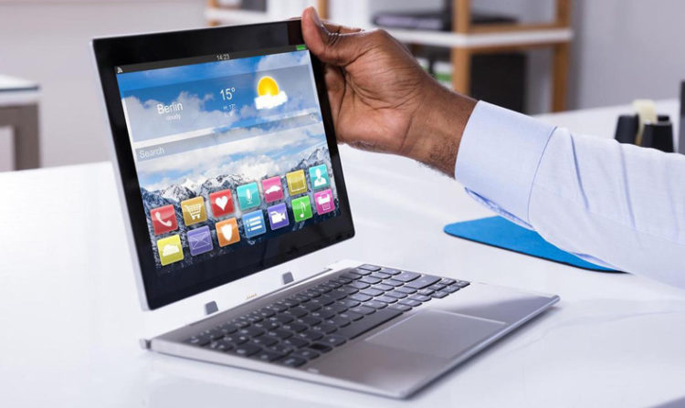 laptop 2 in 1 2 jutaan