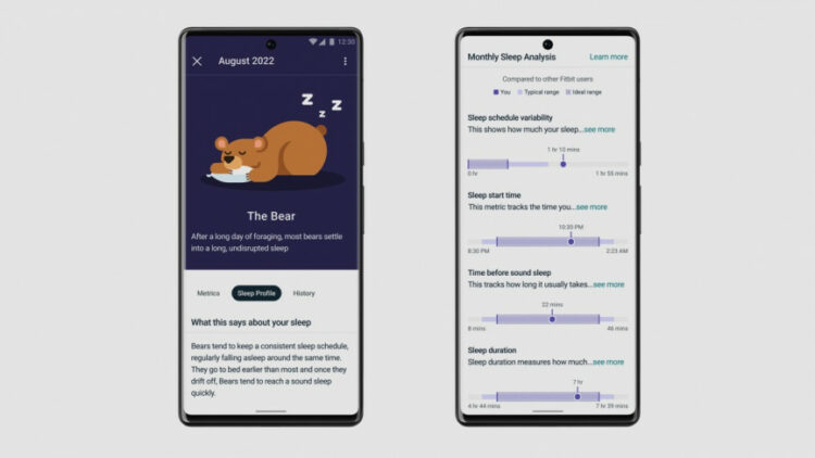 Sleep Profile Fitbit