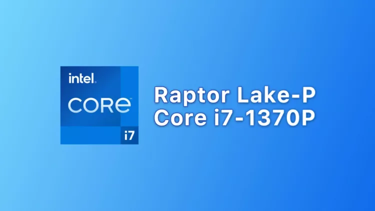 Intel Core i7 1370P
