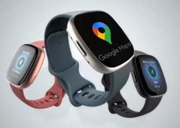 Google Maps di Fitbit