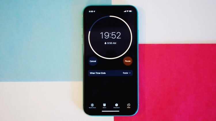 Sleep Timer di iPhone