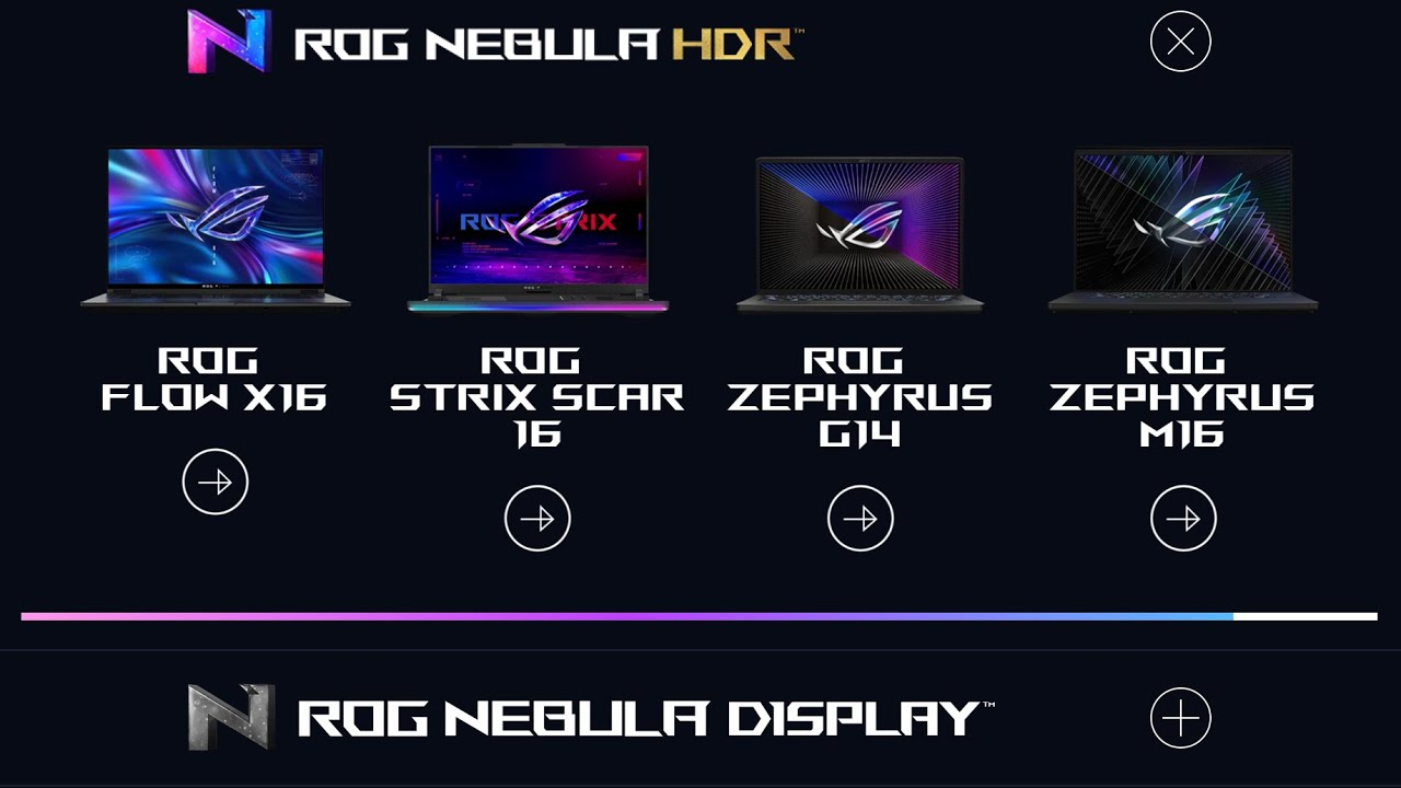 ROG Nebula Display HDR
